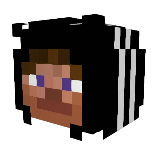 keikei57 Minecraft avatar head, 3D render