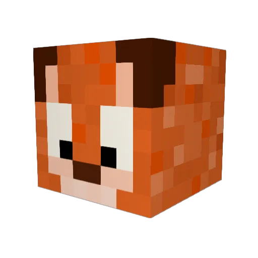 keiracm Minecraft avatar head, 3D render