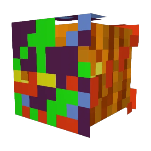 keirattheking Minecraft avatar head, 3D render