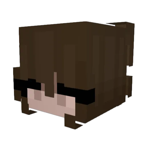 keis5 Minecraft avatar head, 3D render