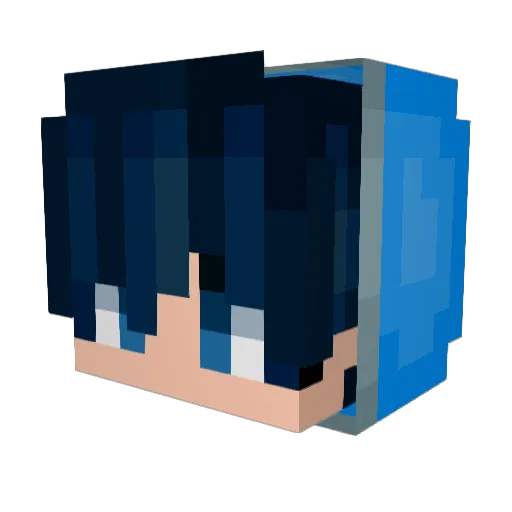 keiser974 Minecraft avatar head, 3D render