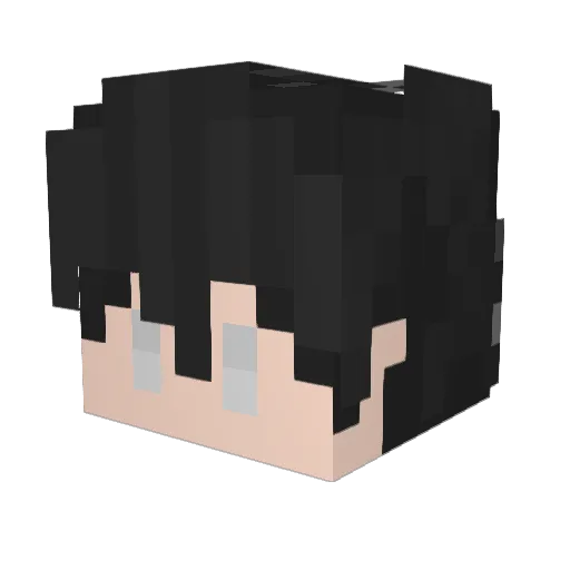 keisuke0327 Minecraft avatar head, 3D render