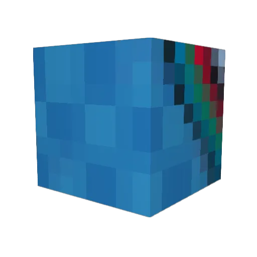 keiteen17 Minecraft avatar head, 3D render