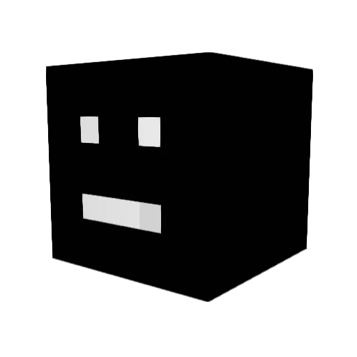 keithcalder Minecraft avatar head, 3D render