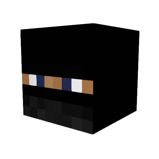 keithxl Minecraft avatar head, 3D render