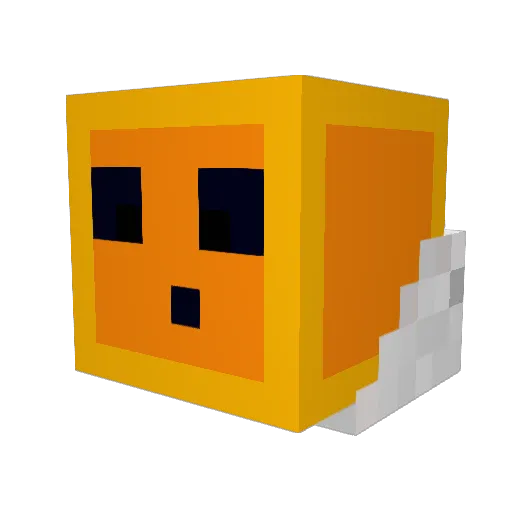 keitocheeto Minecraft avatar head, 3D render
