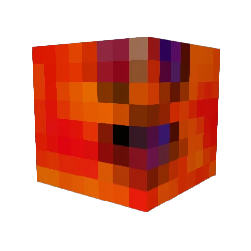 keitorin Minecraft avatar head, 3D render