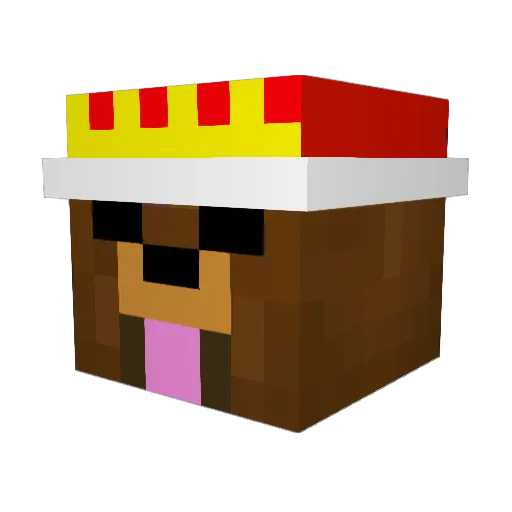 keizerpinguin1 Minecraft avatar head, 3D render