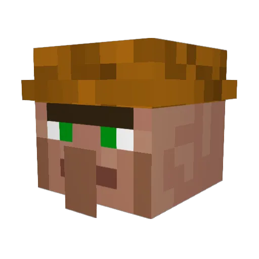 keke0_0 Minecraft avatar head, 3D render