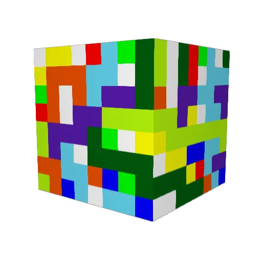 keks323 Minecraft avatar head, 3D render