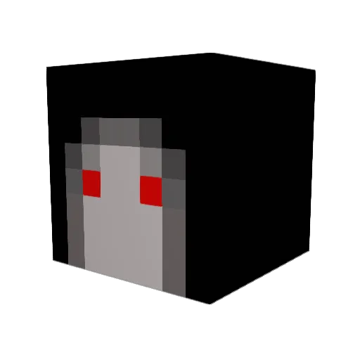 keksopfer Minecraft avatar head, 3D render
