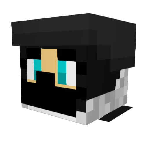 kel3121 Minecraft avatar head, 3D render
