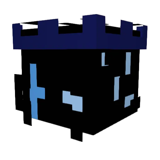 keld_5 Minecraft avatar head, 3D render