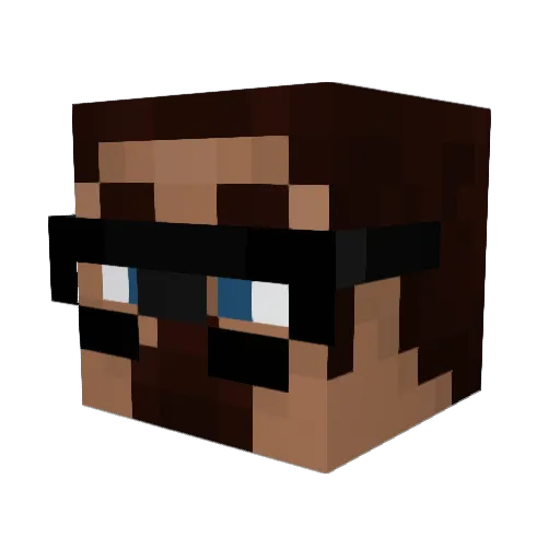 Minecraft-Avatar von kelk157: Kopf als 3D-Render