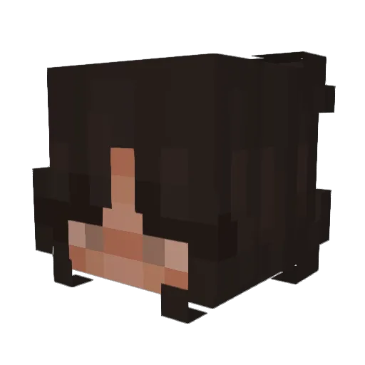 kelleriscool Minecraft avatar head, 3D render