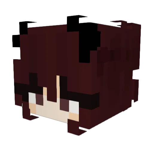 kelleyyd Minecraft avatar head, 3D render