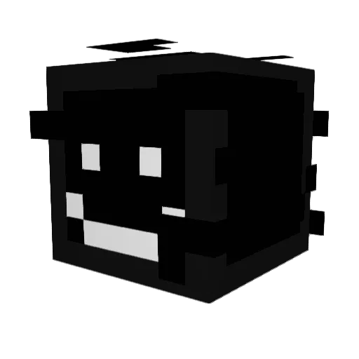 kelloserrr Minecraft avatar head, 3D render