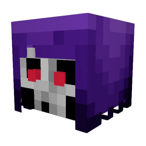 kellxn Minecraft avatar head, 3D render