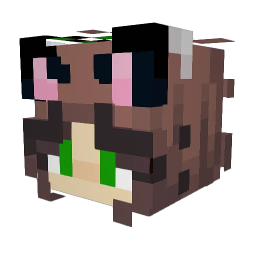 kelly0917 Minecraft avatar head, 3D render