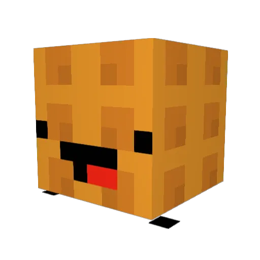 kellysheep Minecraft avatar head, 3D render