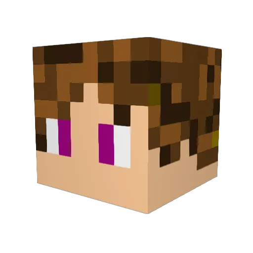 keloan1 Minecraft avatar head, 3D render