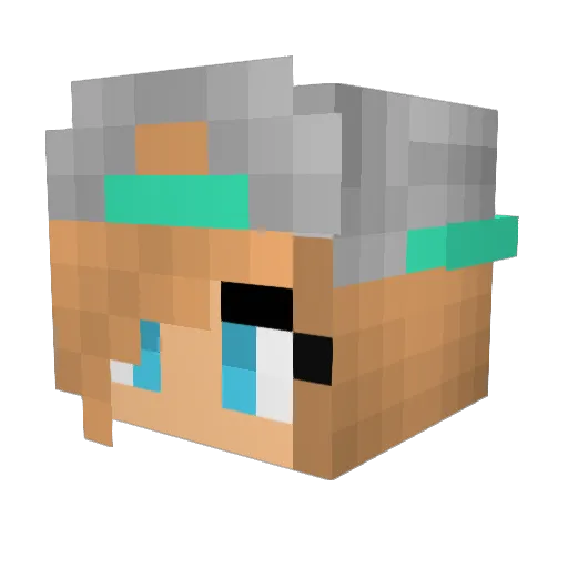 kels2251 Minecraft avatar head, 3D render
