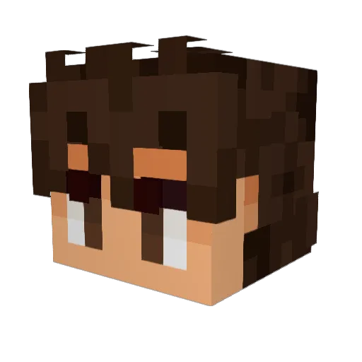 kelvin_bagre Minecraft avatar head, 3D render