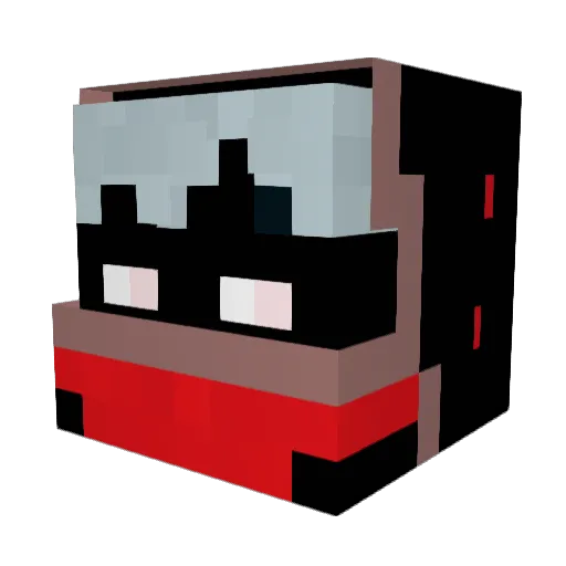 kelvinbbucs12 Minecraft avatar head, 3D render