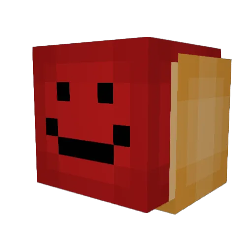 kelxin Minecraft avatar head, 3D render
