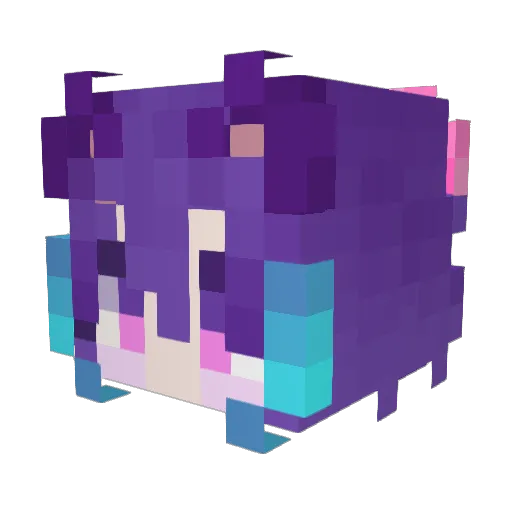 kem1007 Minecraft avatar head, 3D render