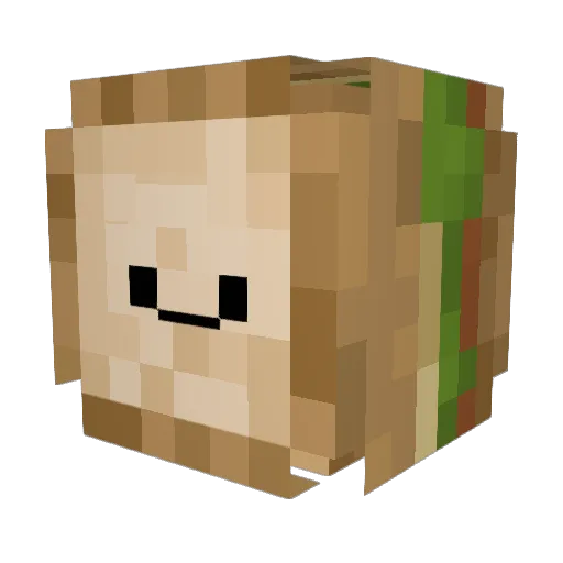 kem152004 Minecraft avatar head, 3D render