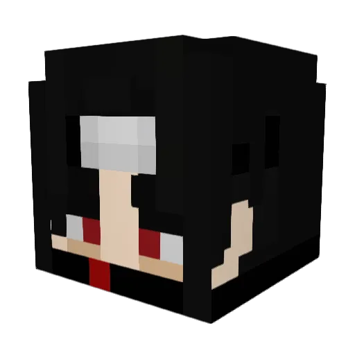 kemaldowski Minecraft avatar head, 3D render