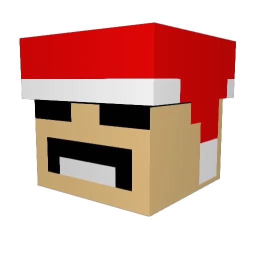 kemer111 Minecraft avatar head, 3D render