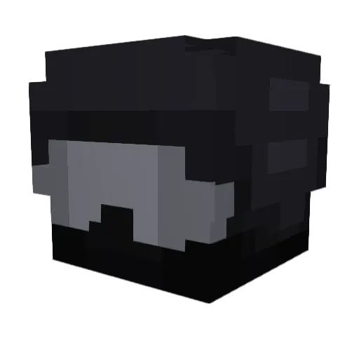 kemi0706 Minecraft avatar head, 3D render
