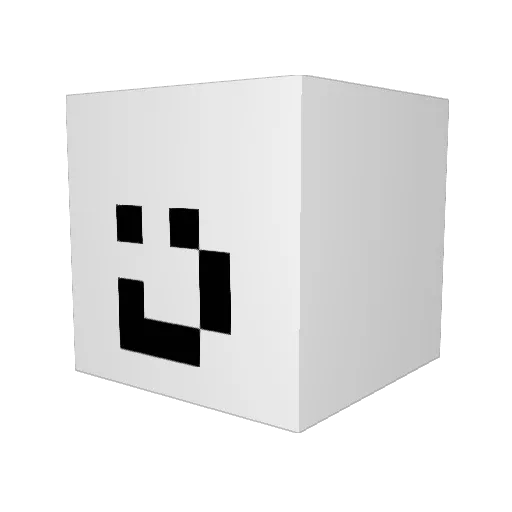 kemo21 Minecraft avatar head, 3D render