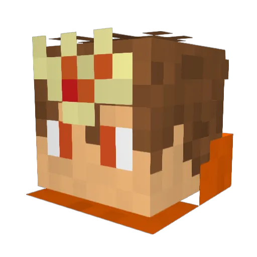 kenan20012 Minecraft avatar head, 3D render