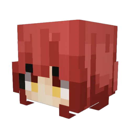 kenboben Minecraft avatar head, 3D render