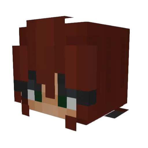 kendal_aryn Minecraft avatar head, 3D render