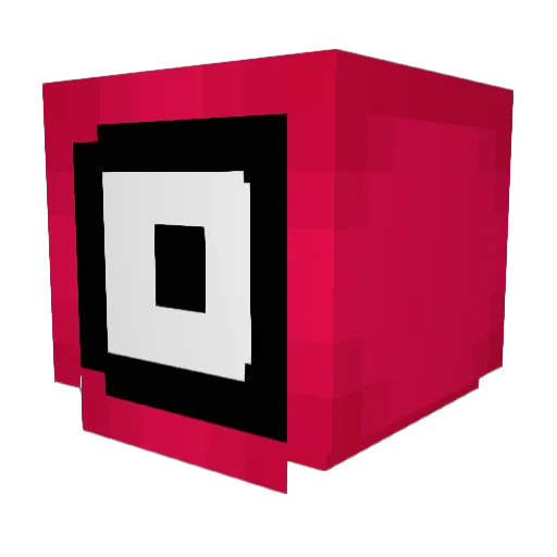 kendowendo Minecraft avatar head, 3D render