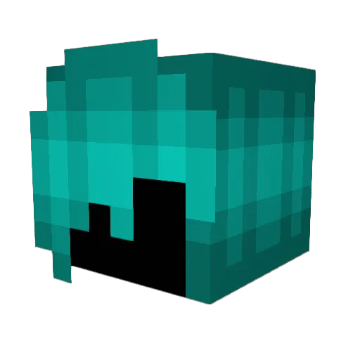 kengo412 Minecraft avatar head, 3D render