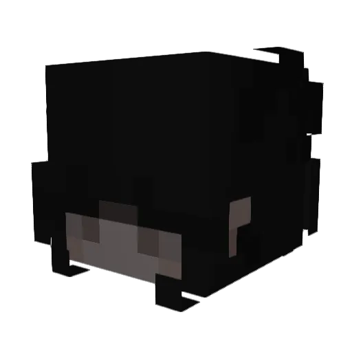 kenixo Minecraft avatar head, 3D render