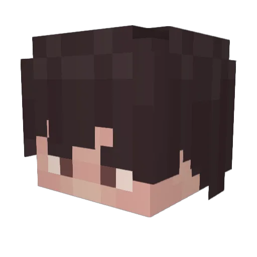 kenizas Minecraft avatar head, 3D render