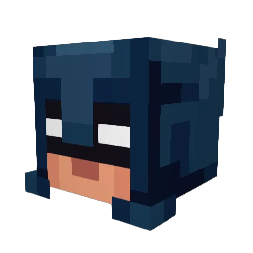 kenji0999 Minecraft avatar head, 3D render