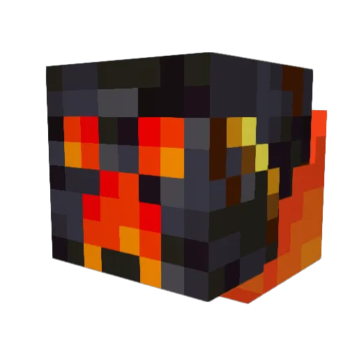 kenji5ult Minecraft avatar head, 3D render