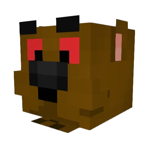 kenlo9000 Minecraft avatar head, 3D render