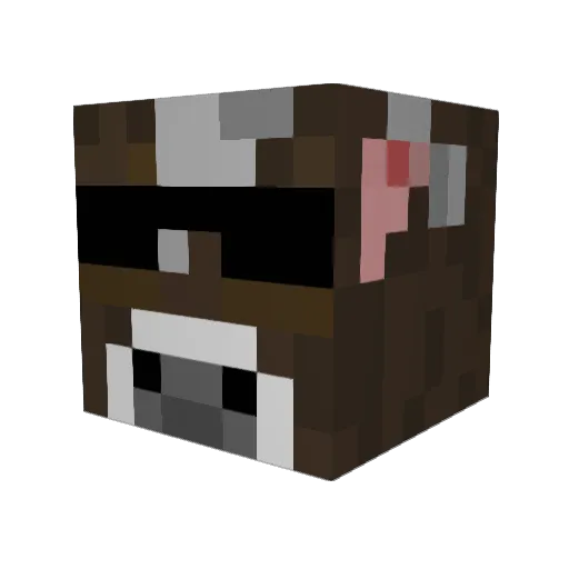 kenly56 Minecraft avatar head, 3D render