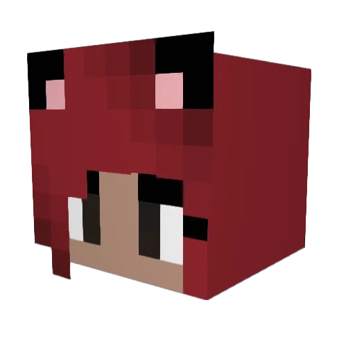 kennedy_cello Minecraft avatar head, 3D render