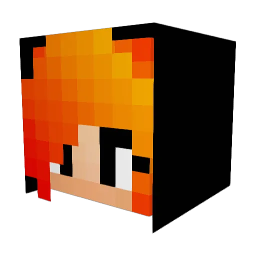 kennedyblaster0 Minecraft avatar head, 3D render
