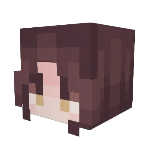 kennedyc2010 Minecraft avatar head, 3D render