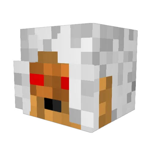 kennith1992 Minecraft avatar head, 3D render